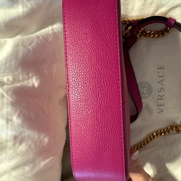 Versace Fuchsia and light pink crossbody - Picture 8 of 11